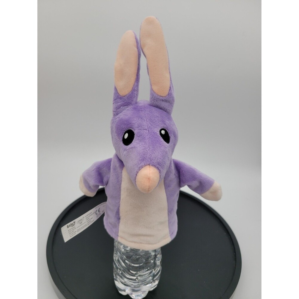 Bluey Friends Bob Bilby 8 Inch Plush Puppet Purple Stuffed Kangaroo Animal